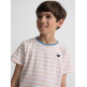 CAMISETA NIÑO  SILBON CAMISETA KIDS RIBETE RAYAS FIN