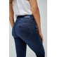 VAQUERO MUJER  SALSA JEANS SECRET SKINNY DARK COLOUR