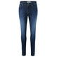 VAQUEROS DESTINY PUSH UP SKINNY CON LAVADO OSCURO MUJER SALSA