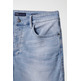 VAQUERO HOMBRE SALSA JEANS SHORT S-ACTIV MEDIUM BLUE WASH