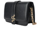 BOLSO CRUZADO EFECTO PIEL CON LOGOTIPO METÁLICO