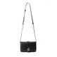 BOLSO CRUZADO EFECTO PIEL CON LOGOTIPO METÁLICO