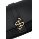 BOLSO CRUZADO EFECTO PIEL CON LOGOTIPO METÁLICO