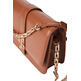 BOLSO CRUZADO EFECTO PIEL CON LOGOTIPO METÁLICO