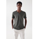 CAMISETA HOMBRE  SALSA NEW VNECK BASIC T-SHIRT SLIM F