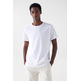 CAMISETA HOMBRE SALSA JEANS T-SHIRT V NECK RAW EDGE SLIM F