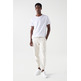 CAMISETA HOMBRE SALSA JEANS T-SHIRT V NECK RAW EDGE SLIM F