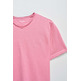 CAMISETA HOMBRE SALSA JEANS T-SHIRT V NECK RAW EDGE SLIM F