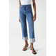 VAQUERO RECTO MUJER SALSA JEANS EFECTO PUSH IN TIRO ALTO