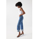VAQUERO RECTO MUJER SALSA JEANS EFECTO PUSH IN TIRO ALTO