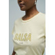 CAMISETA MUJER  SALSA JEANS INSTITUTIONAL BEADED BRANDING