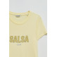 CAMISETA MUJER  SALSA JEANS INSTITUTIONAL BEADED BRANDING