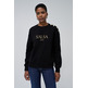 SUDADERA MUJER SALSA JEANS CON LOGO