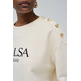 SUDADERA MUJER SALSA JEANS CON LOGO