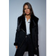 ABRIGO MUJER SALSA JEANS LONG SHEARLING COAT