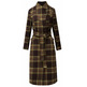 ABRIGO MUJER  SALSA JEANS LONG WOOL PEACOAT WITH BELT