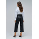 VAQUERO MUJER  SALSA JEANS TRUE CROPPED WIDE PU