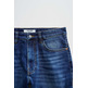 VAQUERO HOMBRE SALSA JEANS SHORT S-ACTIV DARK WASH