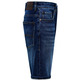 VAQUERO HOMBRE SALSA JEANS SHORT S-ACTIV DARK WASH