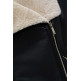 ABRIGO MUJER  SALSA JEANS PU JACKET WITH FAUX FUR COLLAR