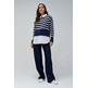 SUDADERA MUJER SALSA JEANS COMBINADA CON CAMISA
