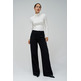 JERSEY MUJER SALSA JEANS PUNTO DE CANALÉ DETALLE FLORES