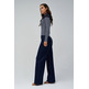 JERSEY A RAYAS MUJER SALSA JEANS CON TRANSPARENCIA
