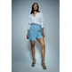 VAQUERO MUJER SALSA JEANS SKORT LIGHTDENIM