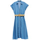 VESTIDO MIDI MUJER SALSA JEANS EN LIGHTDENIM