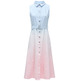 VESTIDO MIDI MUJER SALSA JEANS EN DENIM