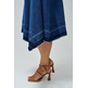 FALDA MIDI VAQUERA MUJER SALSA JEANS TRUE