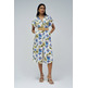 VESTIDO MUJER SALSA JEANS LINEN SHIRT DRESS W/FRONT BUTT