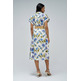 VESTIDO MUJER SALSA JEANS LINEN SHIRT DRESS W/FRONT BUTT