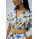 VESTIDO MUJER SALSA JEANS LINEN SHIRT DRESS W/FRONT BUTT