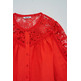 CAMISA MUJER SALSA JEANS LINEN SHIRT WITH LACE AND RIBB