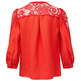 CAMISA MUJER SALSA JEANS LINEN SHIRT WITH LACE AND RIBB
