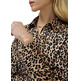 CAMISA SATINADA MUJER SALSA JEANS CON ESTAMPADO