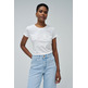 CAMISETA MUJER SALSA JEANS CON BRANDING FLORAL