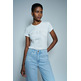 CAMISETA MUJER SALSA JEANS CON BRANDING FLORAL