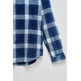 CAMISA HOMBRE SALSA JEANS SLIM FIT SHIRT INDIGO PLAID