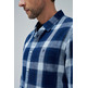 CAMISA HOMBRE SALSA JEANS SLIM FIT SHIRT INDIGO PLAID