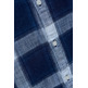 CAMISA HOMBRE SALSA JEANS SLIM FIT SHIRT INDIGO PLAID