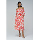 VESTIDO MUJER SALSA JEANS OFF-SHOULDER TWO-TONE PRINT DR