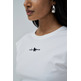 CAMISETA MUJER SALSA JEANS T-SHIRT WITH PRINTED BRANDING