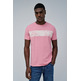 CAMISETA HOMBRE SALSA JEANS T-SHIRT SLIM FIT RAW EDGE W/ B