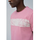 CAMISETA HOMBRE SALSA JEANS T-SHIRT SLIM FIT RAW EDGE W/ B