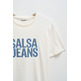 CAMISETA HOMBRE  SALSA JEANS T-SHIRT SLIM FIT HIGH DENSITY
