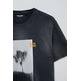 CAMISETA HOMBRE SALSA JEANS T-SHIRT REGULAR PHOTOGRAPIC PR