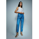PANTALON BAGGY MUJER SALSA JEANS CROPPED SLIM DE LIGHTDENIM
