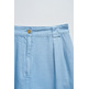 PANTALON CORTO MUJER SALSA JEANS EN LIGHTDENIM FIT BAGGY